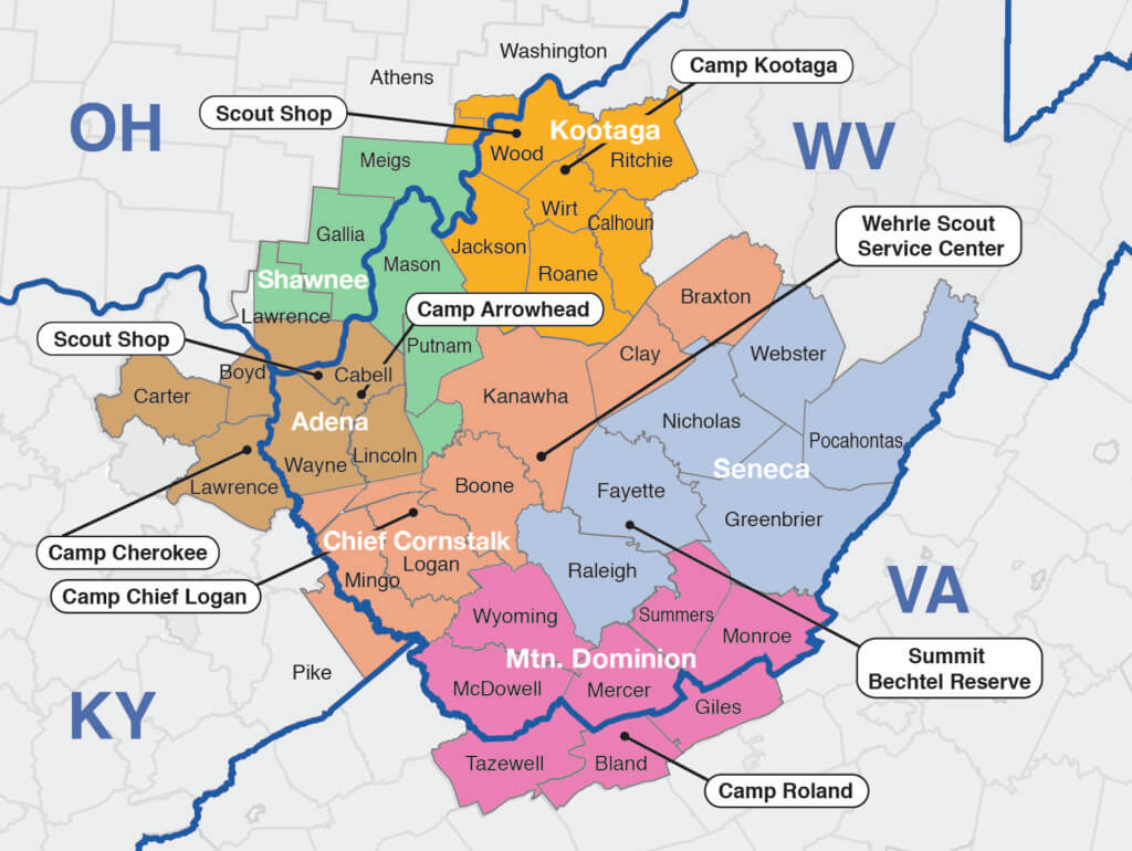 Districts of Buckskin Council